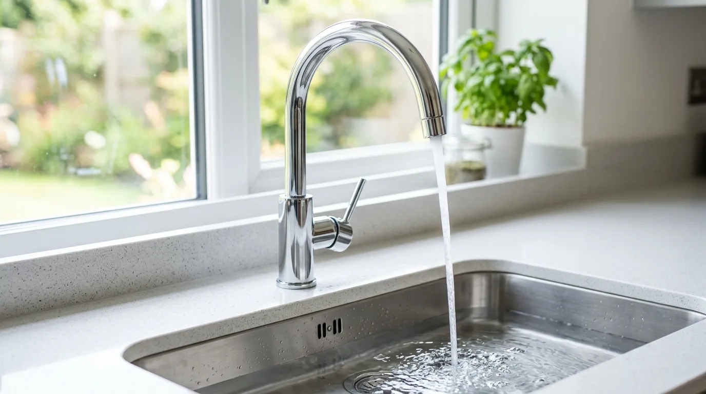 Local Plumbing Master Pros same day plumber fixing a faucet in New Britain, CT